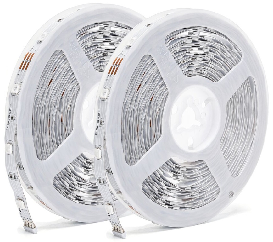 Aigostar - LED RGBW Reguliuojama juostelė LED/48W/12V 2x7,5 m Wi-Fi