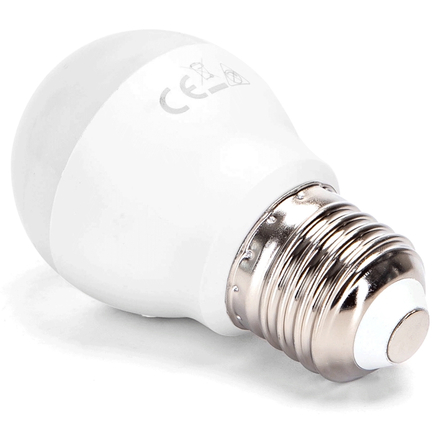 Aigostar - LED RGBW dimeriuojama lemputė G45 E27/4,8W/230V 3000K + nuotolinis valdymas