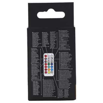 Aigostar - LED RGBW dimeriuojama lemputė GU10/6W/230V 3000K + nuotolinio valdymo pultas