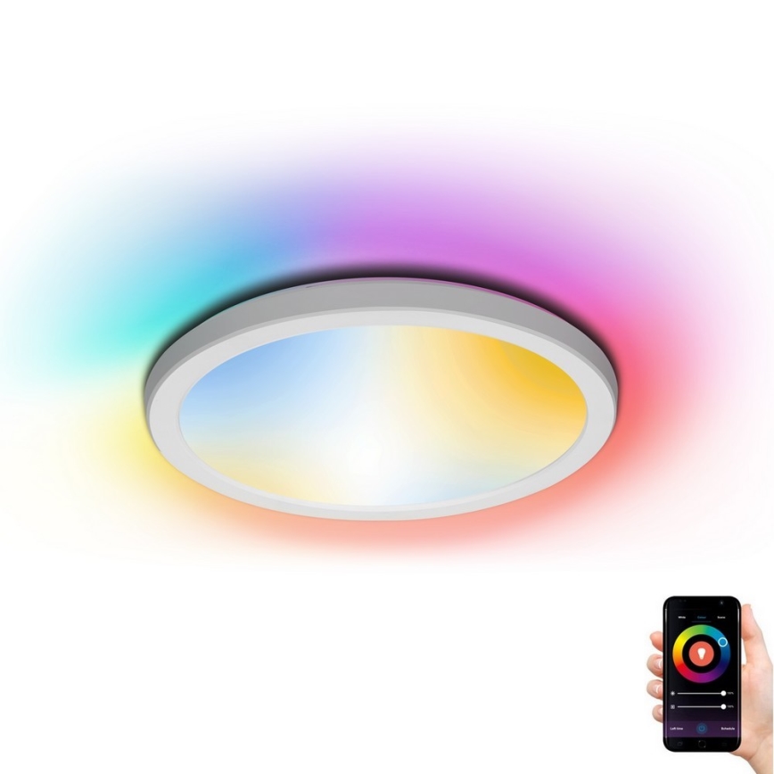 Aigostar - LED RGBW Reguliuojamas lubinis šviestuvas LED/19W/230V 2700-6500K Wi-Fi