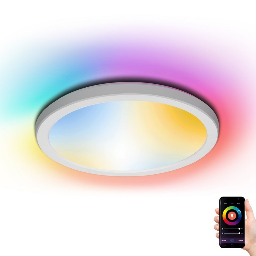 Aigostar - LED RGBW Reguliuojamas lubinis šviestuvas LED/22W/230V 2700-6500K Wi-Fi