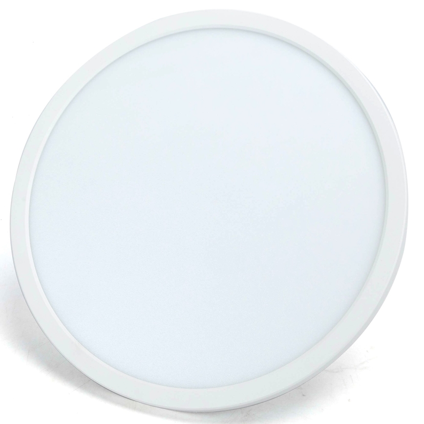 Aigostar - LED RGBW Reguliuojamas lubinis šviestuvas MESH LED/24W/230V 3000-6500K balta + nuotolinio valdymo pultas