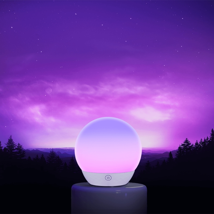 Aigostar - LED RGBW reguliuojama stalinė lempa LED/5,5W/5V Wi‑Fi + nuotolinis valdymas