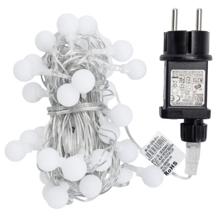 Aigostar - LED lauko dekoratyvinė girlianda 50xLED/8 režimų 5 m IP44 daugiaspalvė