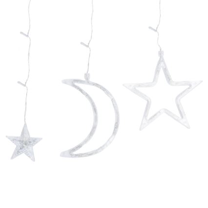 Aigostar - LED RGBY Lauko girlianda 120xLED/8 funkcijų 3x0,6m IP44 daugiaspalvė + su nuotoliniu pulteliu