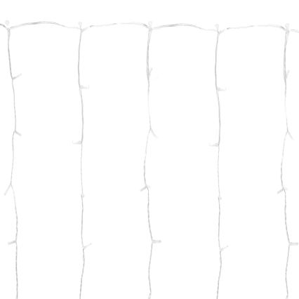 Aigostar - LED RGBY lauko girlianda 300 LED / 8 funkcijų 3 x 1 m IP44 + nuotolinis valdymas