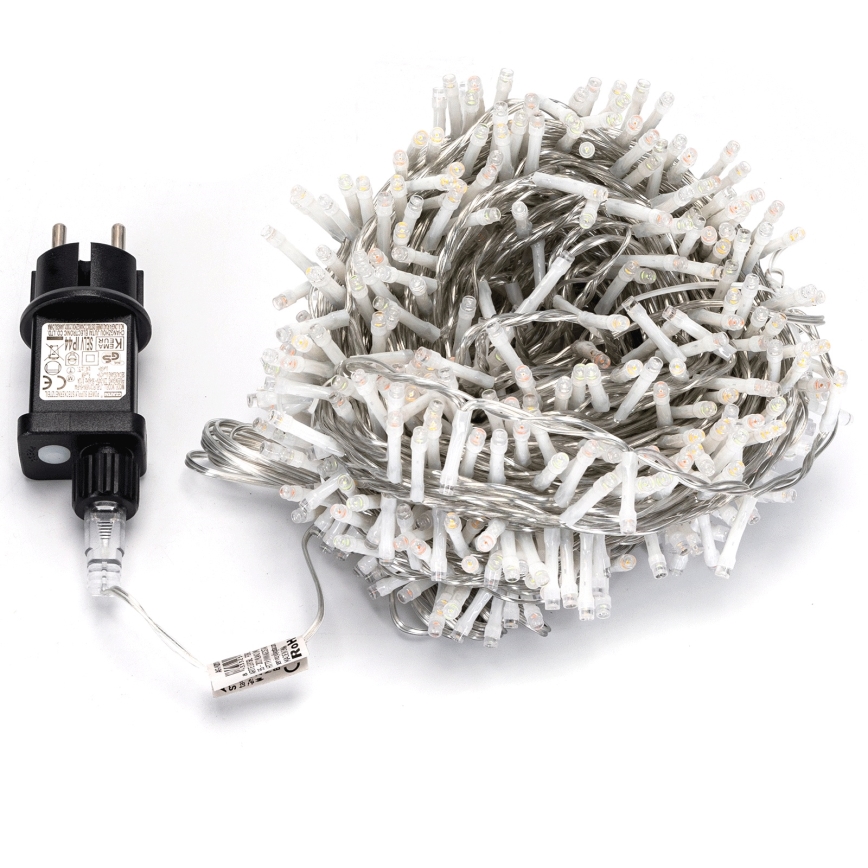 Aigostar - lauko LED kalėdinė girlianda 600 LED/8 funkcijų 30 m IP44 daugiaspalvė