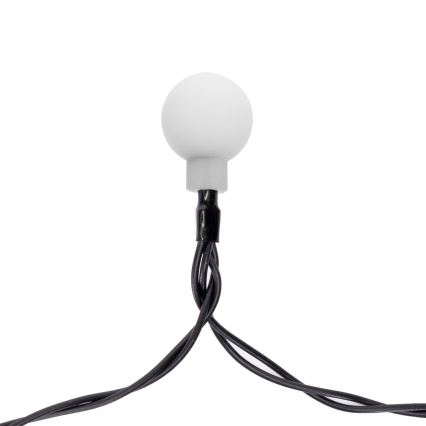 Aigostar - LED Saulės Dekoratyvinė girlianda 50xLED/8 funkcijos 12m IP65 800 mAh daugiaspalvis