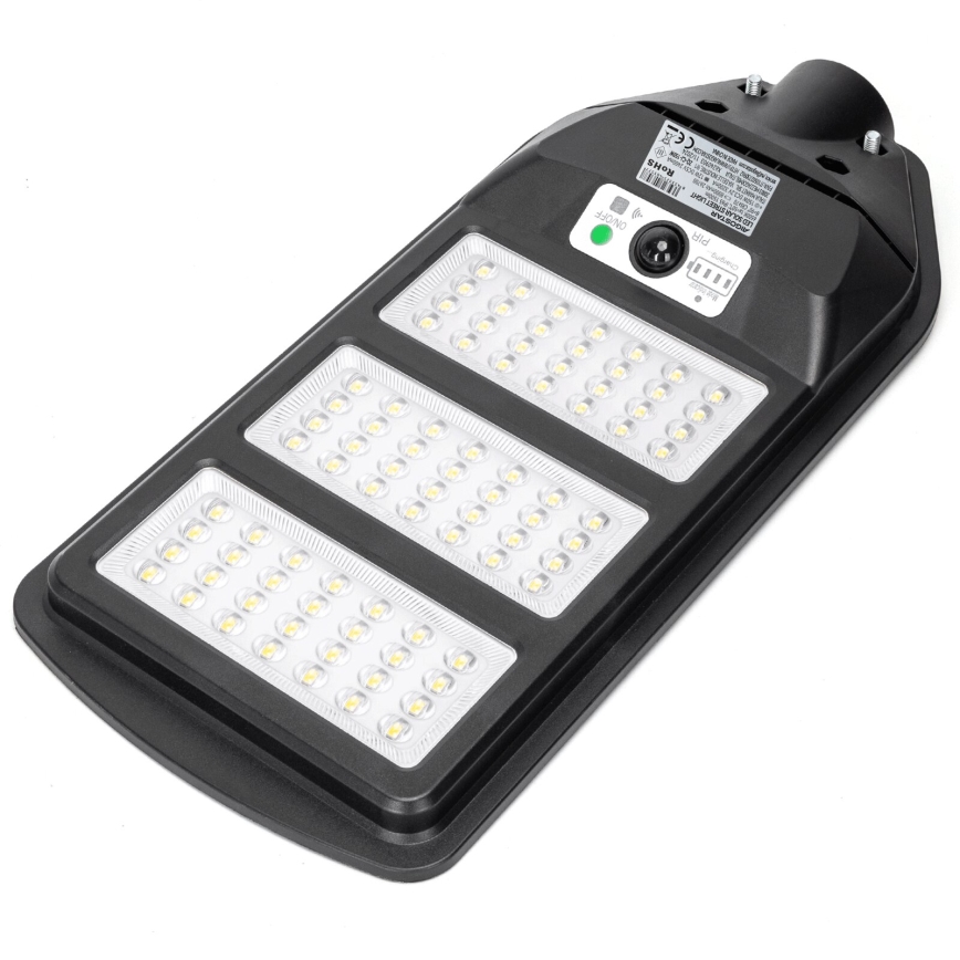 Aigostar - LED Saulės energijos gatvės lempa su jutikliu LED/150W/3,2V 8000mAh IP65 6500K + nuotolinio valdymo pultas