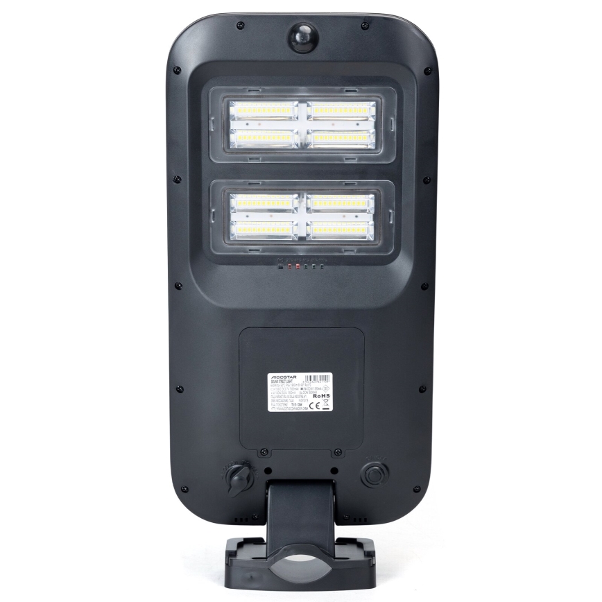 Aigostar - LED Saulės energijos gatvės lempa su jutikliu LED/180W/4V 7500mAh IP65 + nuotolinio valdymo pultas