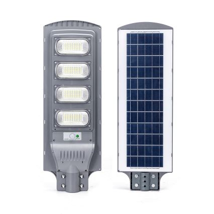 Aigostar - LED Saulės energijos gatvės lempa su jutikliu LED/200W/3,2V 20000mAh IP65 6500K + nuotolinio valdymo pultas