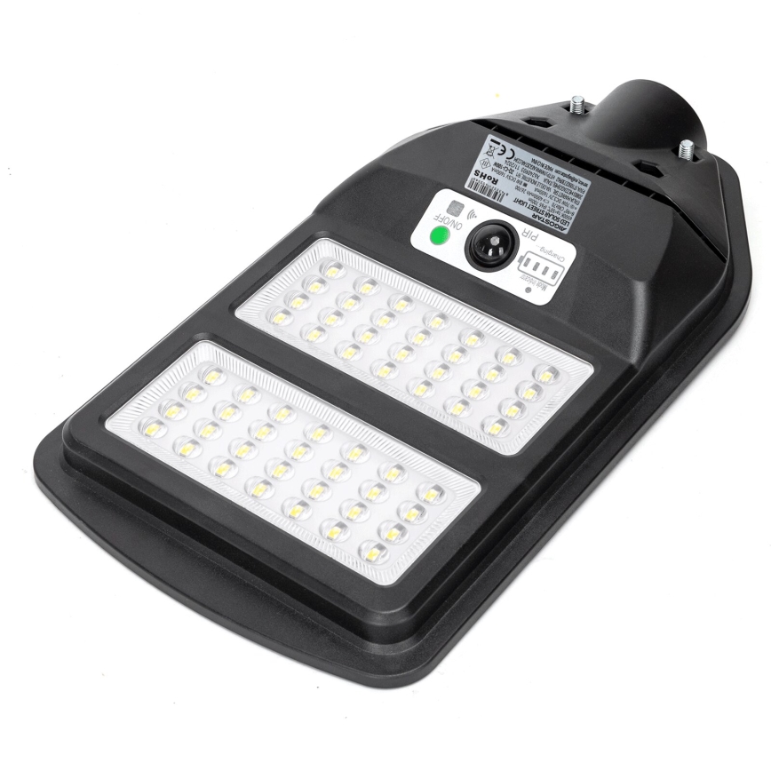 Aigostar - LED Saulės energijos gatvės lempa su jutikliu LED/70W/3,2V 4000mAh IP65 6500K + nuotolinio valdymo pultas