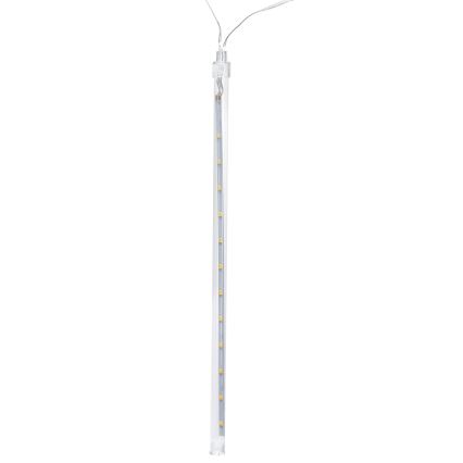 Aigostar - LED Saulės energijos Kalėdinė girlianda 384xLED/13m IP65 šalta balta