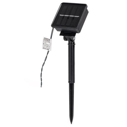 Aigostar - LED Saulės energijos kalėdinė grandinėlė 50xLED/8 funkcijos 12m 800mAh IP65 šilta balta