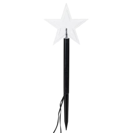 Aigostar - LED Saulės energijos Kalėdinis šviestuvas LED/0,054W/1,2V 1m IP65 šilta balta