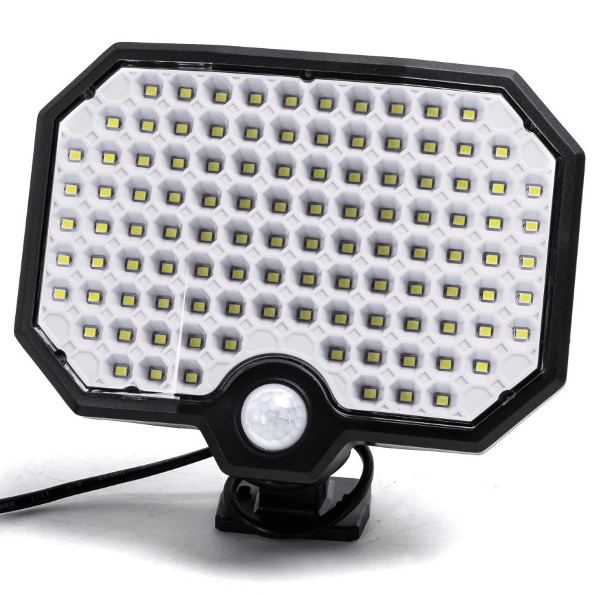 Aigostar - LED Saulės energijos šviestuvas su judesio jutikliu LED/2,4W/3,7V IP65
