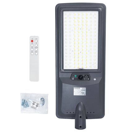 Aigostar - LED saulės gatvės šviestuvas su jutikliu LED/400W/3,2V 4800mAh + nuotolinis valdymas