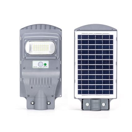 Aigostar - LED Saulės gatvės šviestuvas su jutikliu LED/50W/3,2V 5000mAh IP65 6500K + nuotolinis valdymas