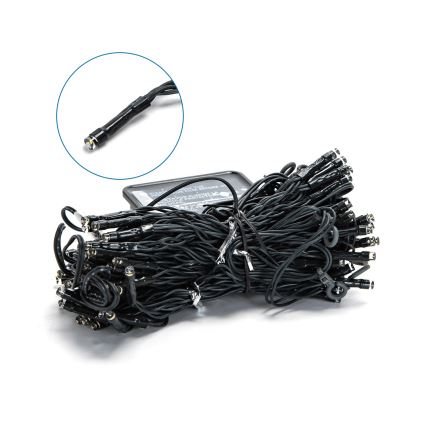 Aigostar - LED saulės girlianda 100xLED/8 funkcijų 4x1m IP65 šiltai balta 800 mAh