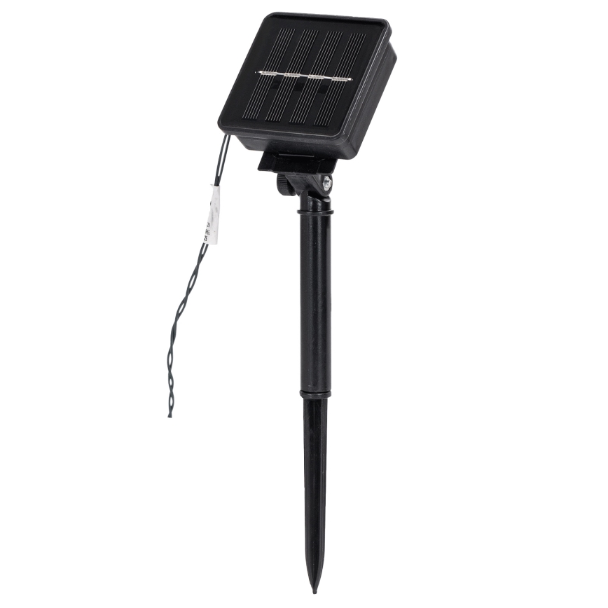 Aigostar - LED saulės girlianda, 200 LED, 8 šviesos režimai, 22 m, IP65, daugiaspalvė, 800 mAh