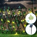 Aigostar - LED Saulės girlianda 56xLED/2x0,4m IP65 300 mAh šiltai balta ivy