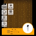 Aigostar - LED saulės kalėdinė girlianda 100xLED/8 funkcijų 4x1m IP65 šilta balta 800 mAh
