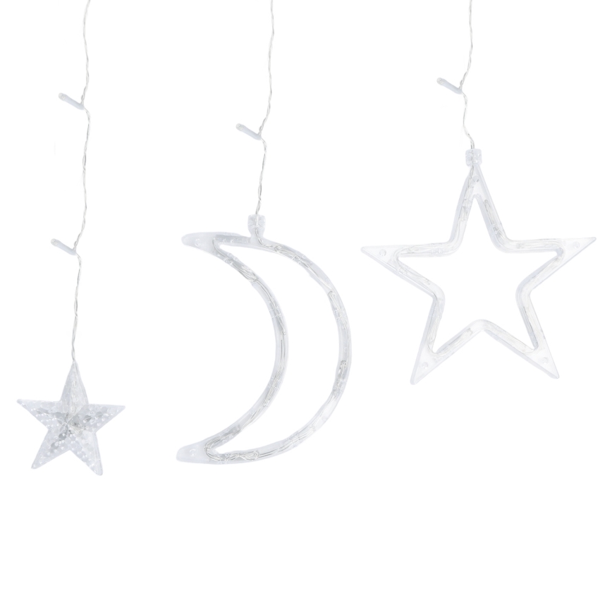 Aigostar - LED saulės girlianda 120xLED/8 režimų 3x0,6m 500 mAh IP65 šilta balta