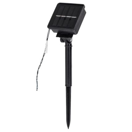 Aigostar - LED saulės kalėdinė girlianda 200xLED/8 funkcijų 22m IP65 įvairiaspalvė 800 mAh