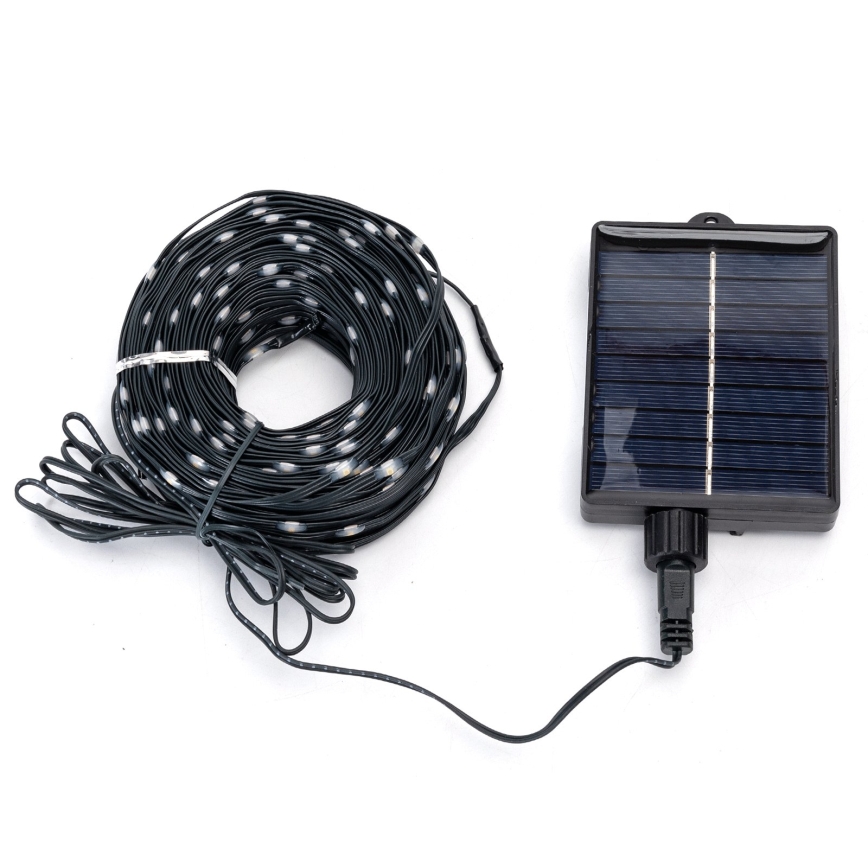 Aigostar - LED saulės kalėdinė girlianda 500xLED/8 funkcijų 52 m IP65 šaltai balta 1200 mAh