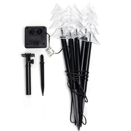 Aigostar - LED Saulės kalėdinis šviestuvas LED/0,054W/1,2V 1m IP65 šaltai balta