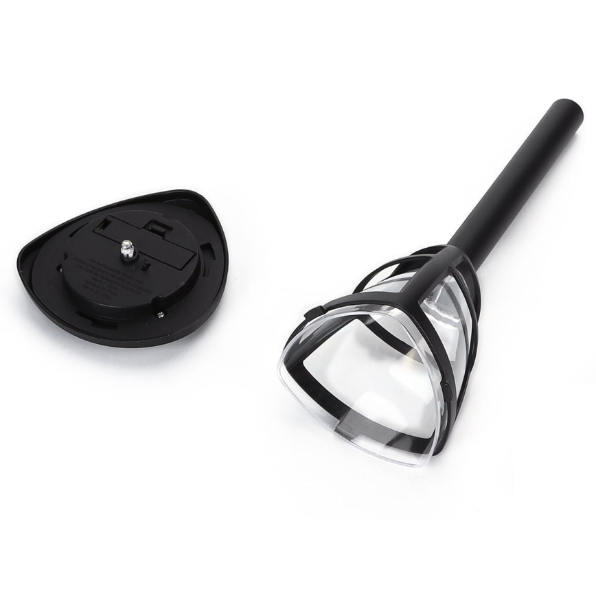 Aigostar - LED Saulės lempa LED/0,06W/2V 100 mAh 33,8 cm 6500K IP44 juoda