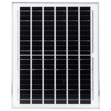 Aigostar - LED saulės šviestuvas su jutikliu, 2xLED/70W/12V, 12000 mAh, 6500K, IP65, skersmuo 23,5 cm + nuotolinis valdymas