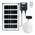 Aigostar - LED saulės lubinis šviestuvas su jutikliu LED/35W/3,7V 3000 mAh IP65 + nuotolinis valdymas