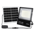 Aigostar - LED saulės prožektorius LED/200W/3,2V 3600mAh 3000K/4000K/6500K IP66 + su nuotoliniu pultu