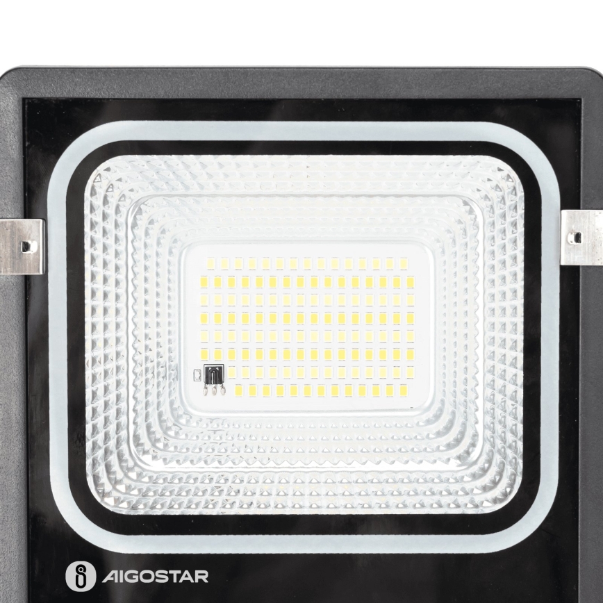 Aigostar - LED saulės prožektorius LED/50W/3,2V 1200mAh 3000K/4000K/6500K IP66 + nuotolinis valdymas