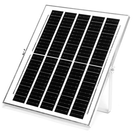 Aigostar - LED saulės šviestuvas 2xLED/70W/12V 12000 mAh 6500K IP65 skersmuo 20,5 cm + nuotolinio valdymo pultas