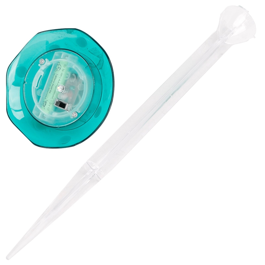 Aigostar - LED Saulės šviestuvas LED/0,006W/1,2V 100 mAh 2700K IP44 žalia