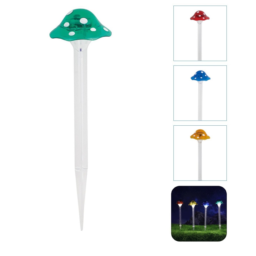 Aigostar - LED Saulės šviestuvas LED/0,006W/1,2V 100 mAh 2700K IP44 žalia