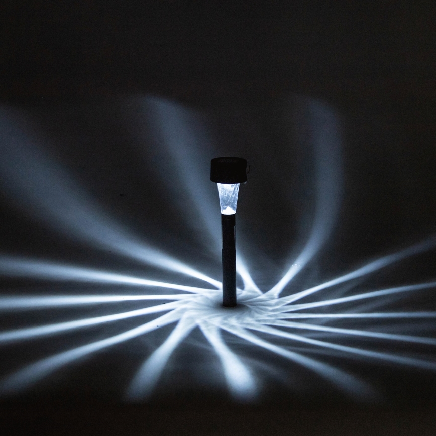 Aigostar - LED saulės šviestuvas LED/2V IP44 40 mAh juodas