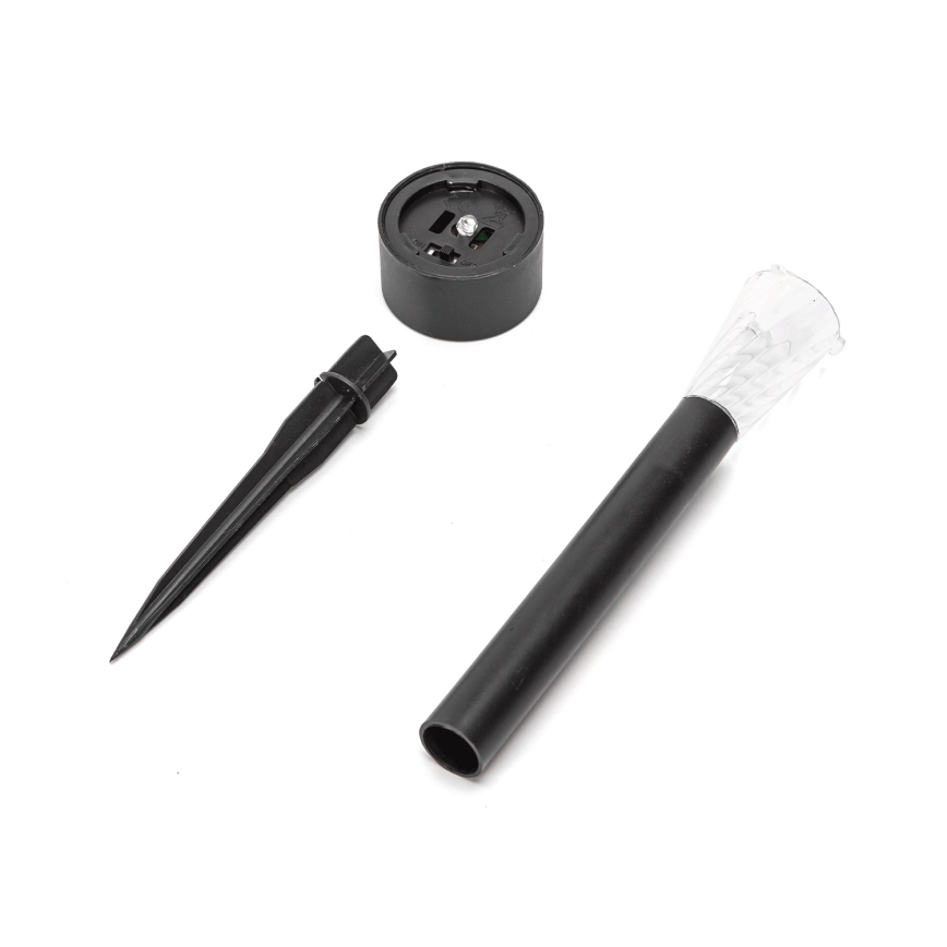 Aigostar - LED saulės šviestuvas LED/2V IP44 40 mAh juodas