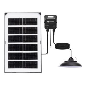 Aigostar - LED saulės šviestuvas LED/35W/12V 3000 mAh 6500K IP65 Ø 15 cm + nuotolinis valdymas