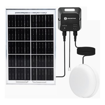 Aigostar - LED saulės šviestuvas LED/70W/12V 6000 mAh 6500K IP65 skersm. 20,5 cm + nuotolinis valdymas