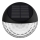 Aigostar - LED sieninis šviestuvas, įkraunamas saulės energija LED/2W/1,2V juoda 300 mAh 2700K IP44