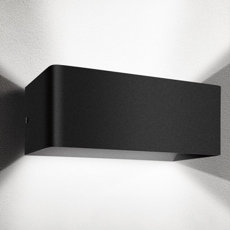 Aigostar - LED sieninis šviestuvas LED/12,5W/230V 20x10 cm juoda