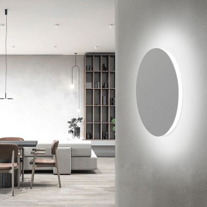 Aigostar - LED sieninis šviestuvas LED/12W/230V 6500K 25 cm baltas