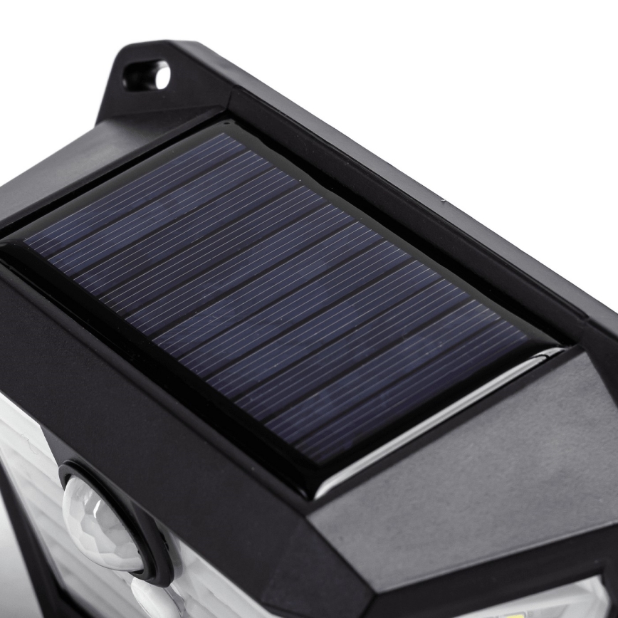 Aigostar - LED sieninis šviestuvas su jutikliu, įkraunamas saulės energija LED/0,8W/5,5V 1200 mAh 6500K IP65
