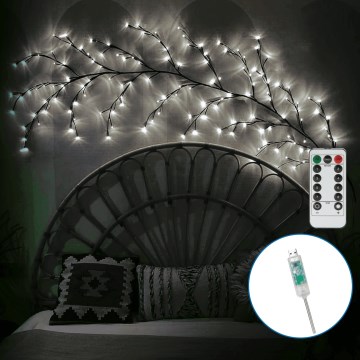 Aigostar - LED Sienų dekoracija 144xLED/5W/5V šalta balta