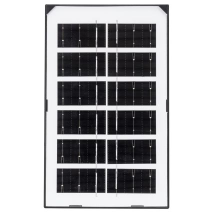 Aigostar - LED sietynas, įkraunamas saulės energija LED/35W/12V 3000 mAh 6500K diametras 15 cm + nuotolinio valdymo pultas