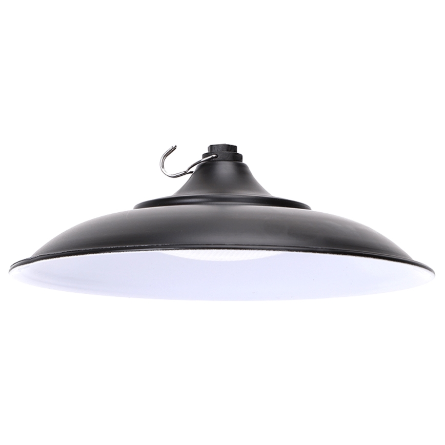 Aigostar - LED sietynas, įkraunamas saulės energija su jutikliu 2xLED/35W/12V 6000 mAh 6500K diametras 15 cm + nuotolinio valdymo pultas