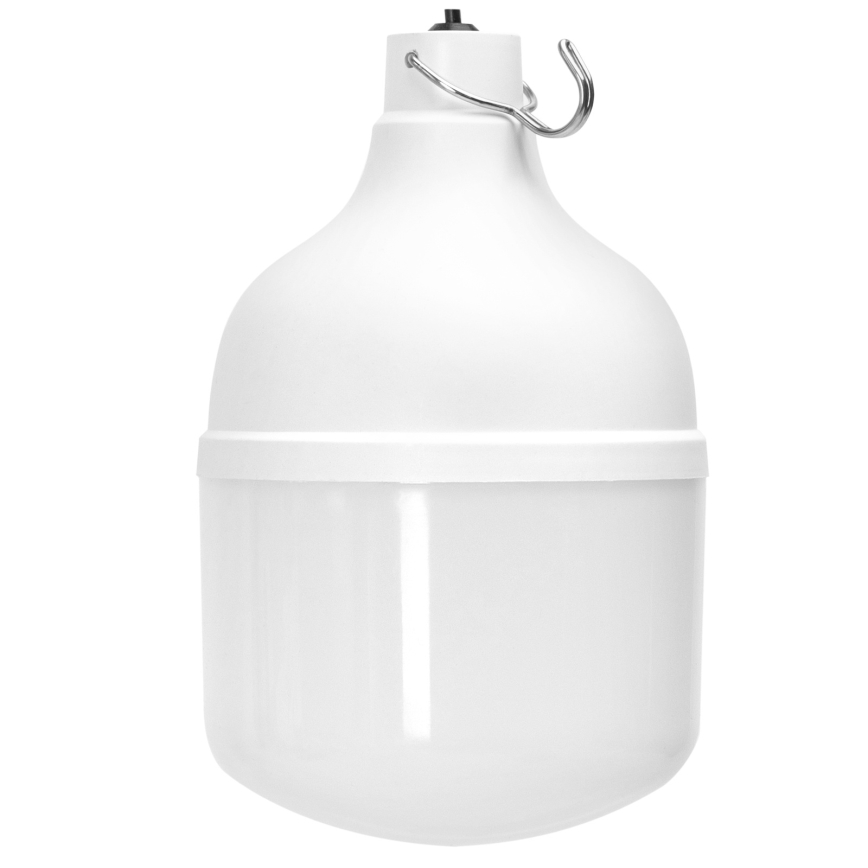 Aigostar - LED sietynas, įkraunamas saulės energija su jutikliu LED/35W/12V 3000 mAh 6500K diametras 10 cm + nuotolinio valdymo pultas